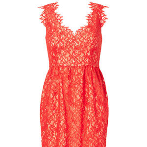 Shoshanna Red Lace dress